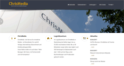 Desktop Screenshot of chrismedia24.de